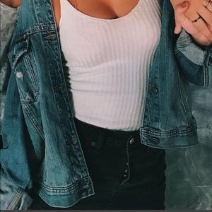 JEAN JACKET OVERSIZED EMBROIDERED